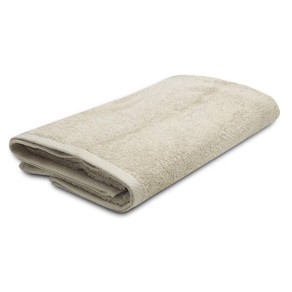 FLAMINGO πετσέτα πισίνας beige 80x160cm 100% βαμβάκι 480gr