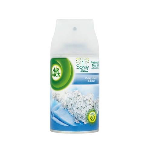 AIR WICK Freshmatic ανταλλακτικό αποσμητικό χώρου crisp linen και lilac 250ml