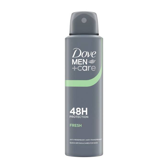 DOVE αποσμητικό σώματος spray Men και Care advanced care 48 ώρες fresh 150ml
