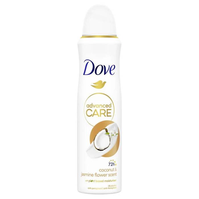 DOVE αποσμητικό σώματος spray Advanced Care Coconut και Flower 150ml