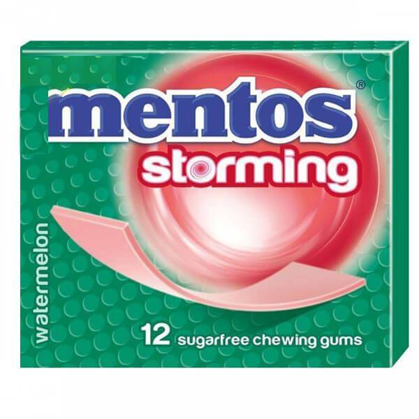 MENTOS τσίχλες stroming καρπούζι 12x33gr