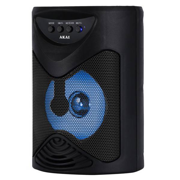 AKAI φορητό υχείο με BT/USB/SD ΚΑΡΤΑ/TWS/LED 5w