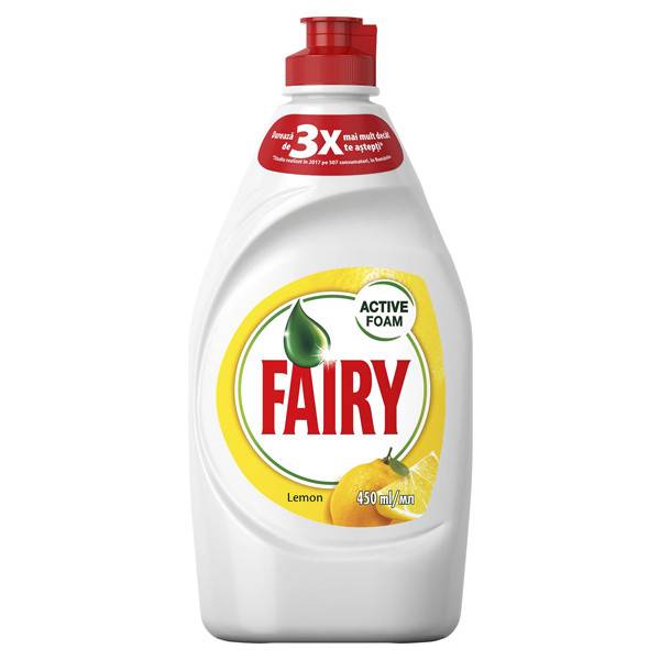 FAIRY υγρό πιάτων λεμόνι 450ml