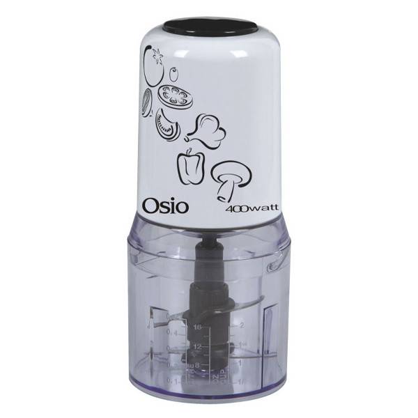 OSIO μπλέντερ με δοχείο λευκό 400w 500ml