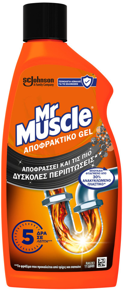MR. MUSCLE αποφρακτικό gel 500ml