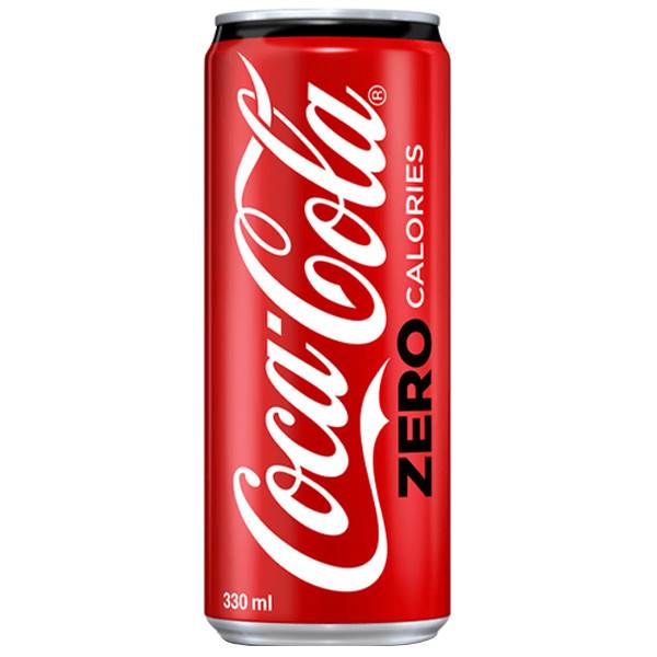 COCA COLA αναψυκτικό Zero χωρίς ζάχαρη εισαγωγής 330ml
