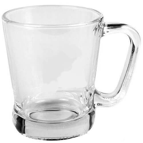 UNIGLASS κούπα γυάλινη καφέ los angeles 26cl 12τεμ 50820