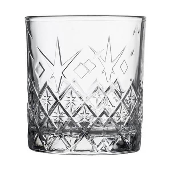 UNIGLASS ποτήρι γυάλινο ουίσκι liberty 28,5cl 12τεμ 53525