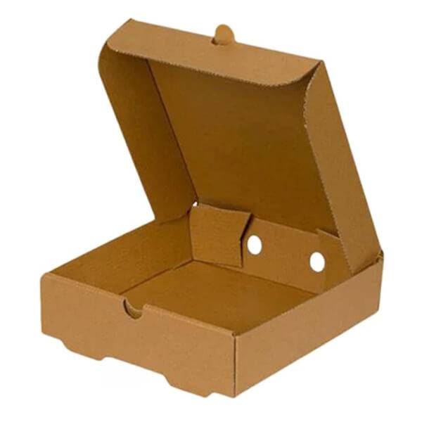 KRAFT BOX κουτί οντουλέ βάφλας 20x20x5cm 100τεμ