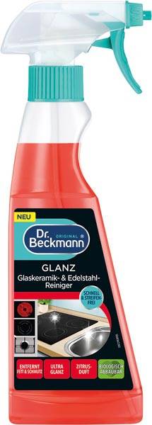 DR. BECKMANN υγρό καθαριστικό για κεραμικές εστίες spray 250ml