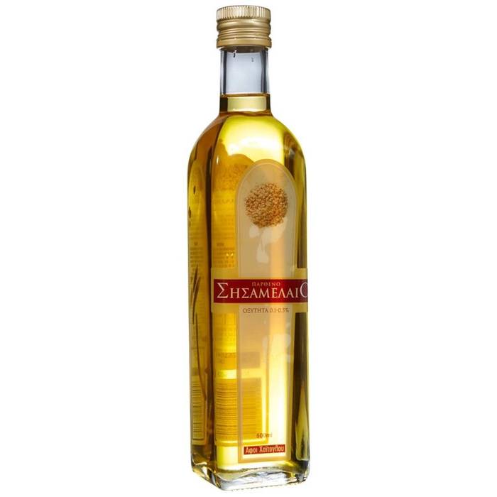 ΑΦΟΙ ΧΑΙΤΟΓΛΟΥ σησαμέλαιο παρθένο 500ml