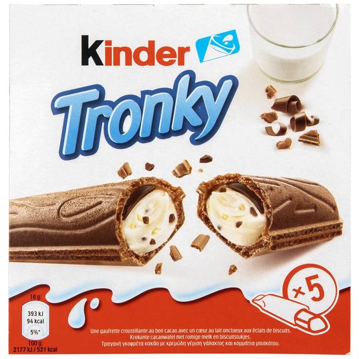 FERRERO Kinder γκοφρέτα tronky 90gr