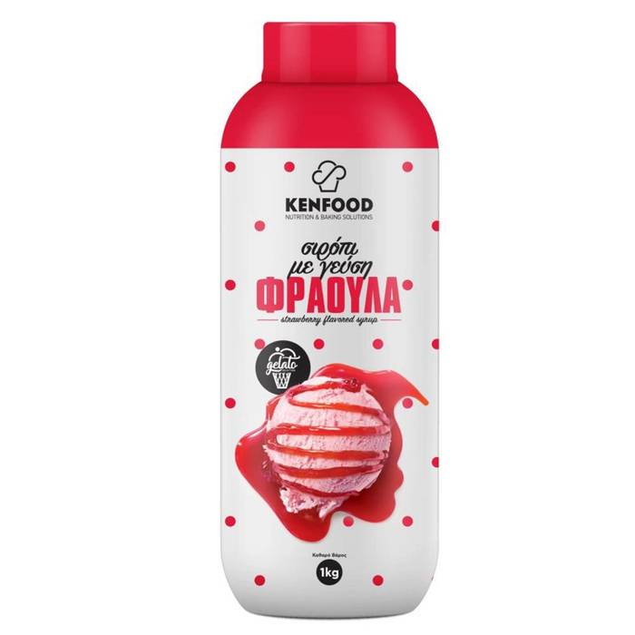 KENFOOD σιρόπι φράουλα 1kg