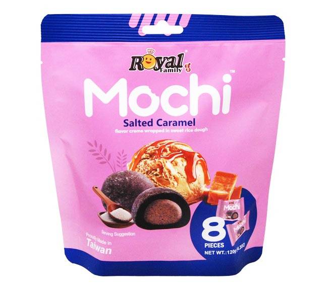 ROYAL family mochi με αλτισμένη καραμέλα 120gr