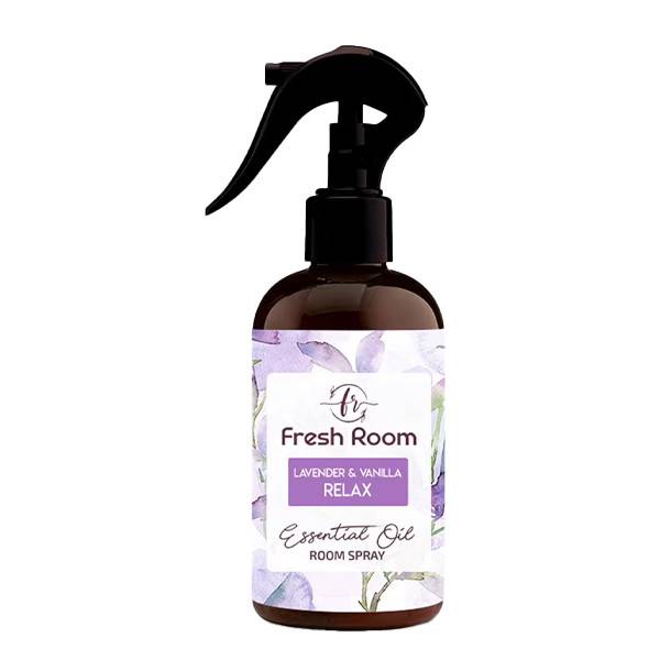 FRESH ROOM αρωματικό χώρου relax λεβάντα και βανίλια spray 400ml