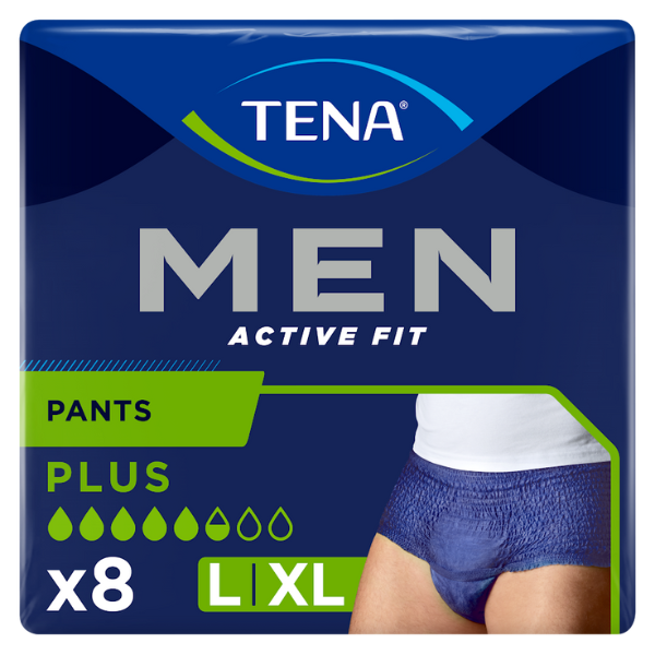 TENA pants men πάνα βρακάκι ακράτειας large - extra large 8τεμ