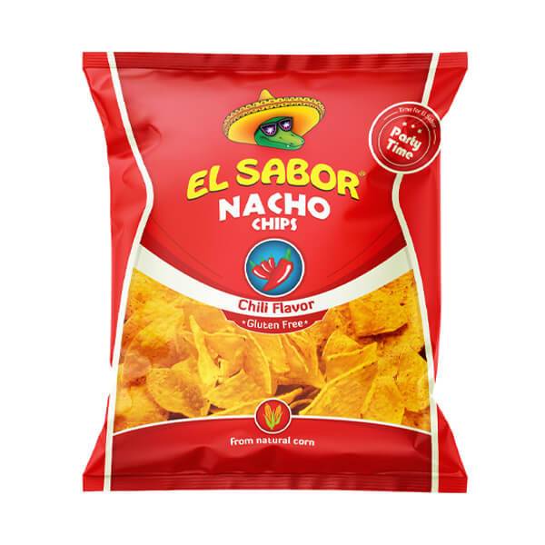 EL SABOR nacho chips chili 225gr
