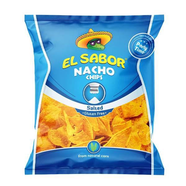 EL SABOR nacho chips αλάτι 225gr