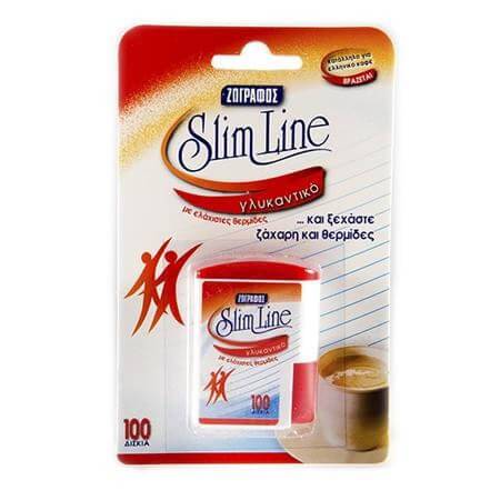 ΖΩΓΡΑΦΟΣ slim line γλυκαντικό σε δισκία 100τεμ