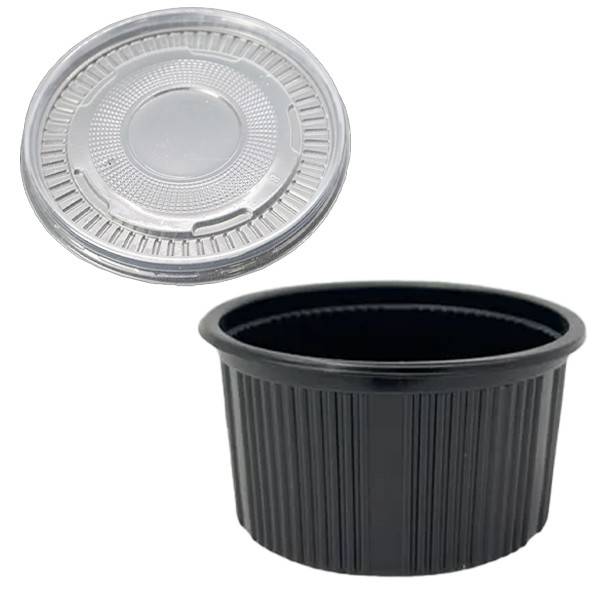 Μπωλ σούπας πλαστικό με καπάκι 500ml 25τεμ