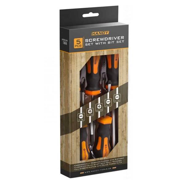 HANDY κατσαβίδια 5τεμ