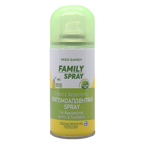 MISS SANDY αντικουνουπικό family spray 125ml