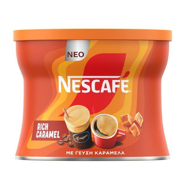 NESCAFE στιγμιαίος καφές rich caramel 95gr