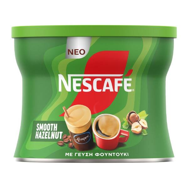 NESCAFE στιγμιαίος καφές smooth hazelnut 95gr