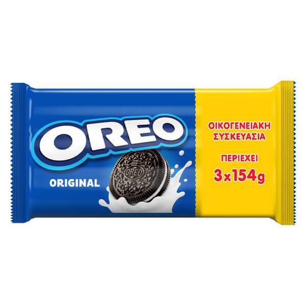 OREO μπισκότα original 3x154gr
