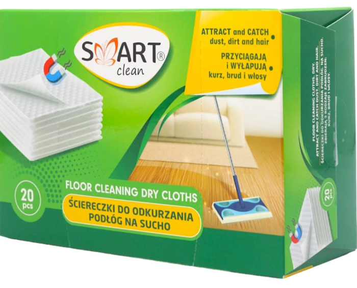 SMART CLEAN πανάκια παρκετέζας ανταλλακτικά 20τεμ
