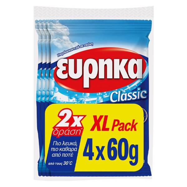 ΕΥΡΗΚΑ λευκαντικό 4x60gr