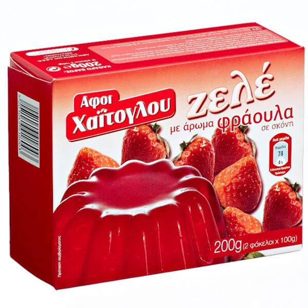 ΑΦΟΙ ΧΑΙΤΟΓΛΟΥ ζελέ φράουλα 200gr