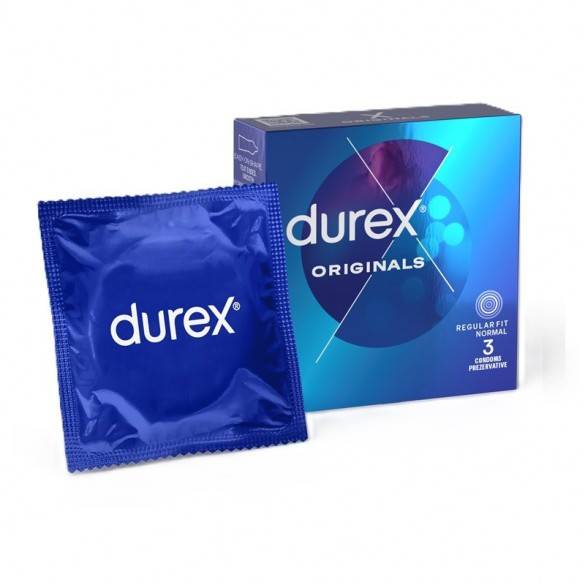 DUREX προφυλακτικά originals 3τεμ