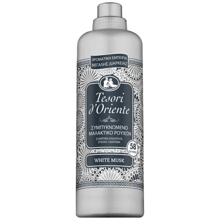 TESORI D'ORIENTE συμπυκνωμένο μαλακτικό ρούχων Muschio Bianco 1160ml