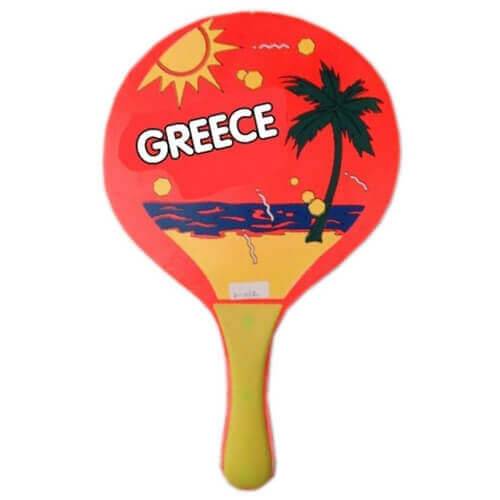 TNS ρακέτα παραλίας greece φωσφοριζέ 8mm 1τεμ