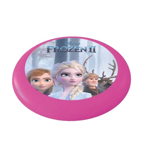 JOHN frisbee πλαστικό ροζ frozen 23cm