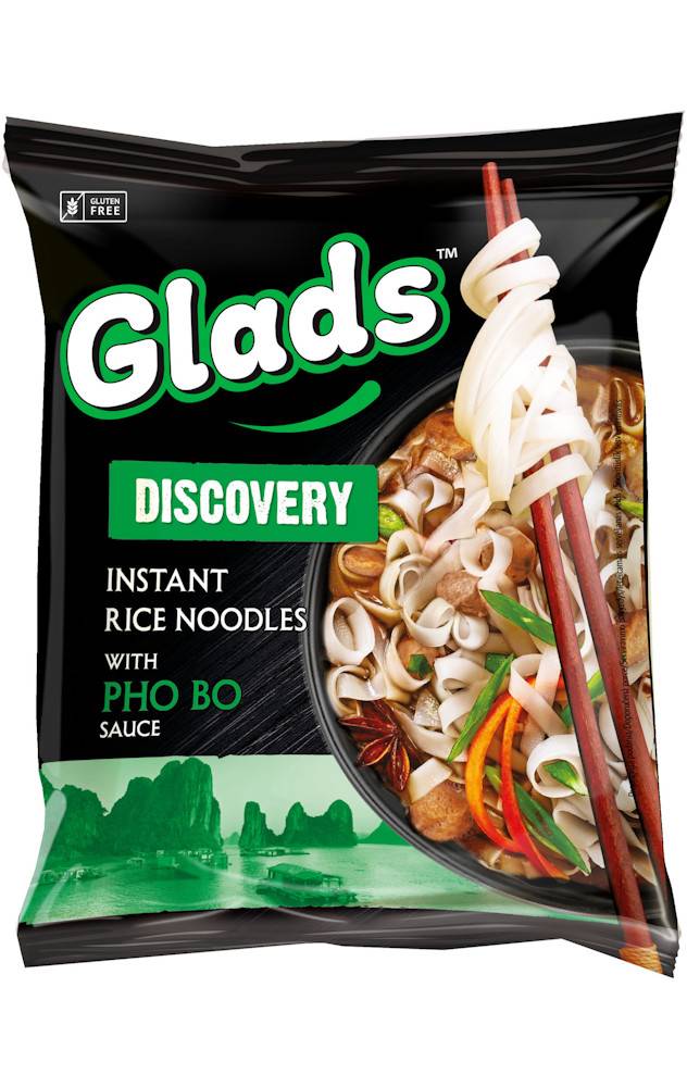 GLADS noodles instant rice pho bo sauce 65gr