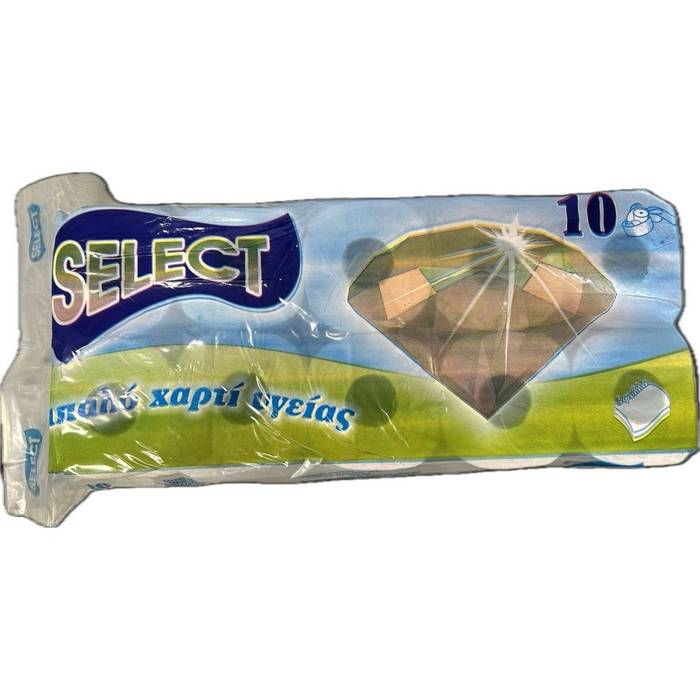 SELECT χαρτί υγείας 3φυλλο 10x125gr