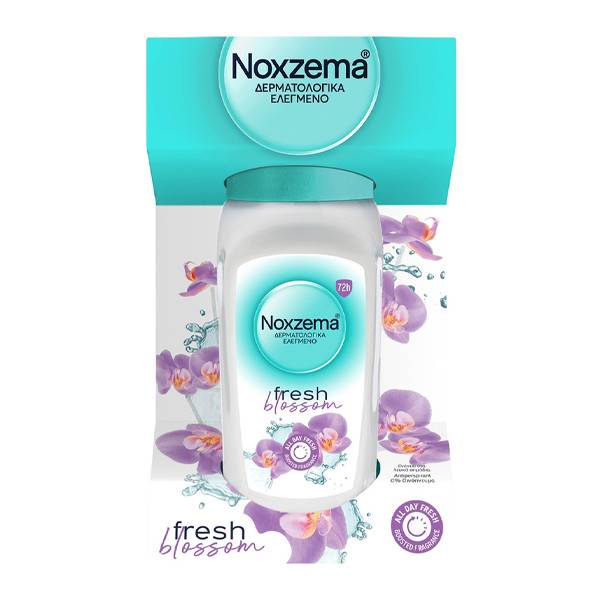 NOXZEMA αποσμητικό σώματος roll-on fresh blossom 50ml