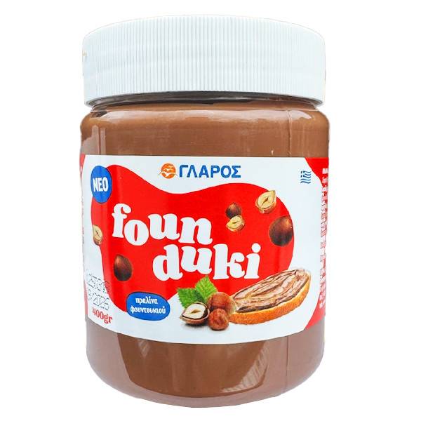 ΓΛΑΡΟΣ Founduki πραλίνα classic 400gr