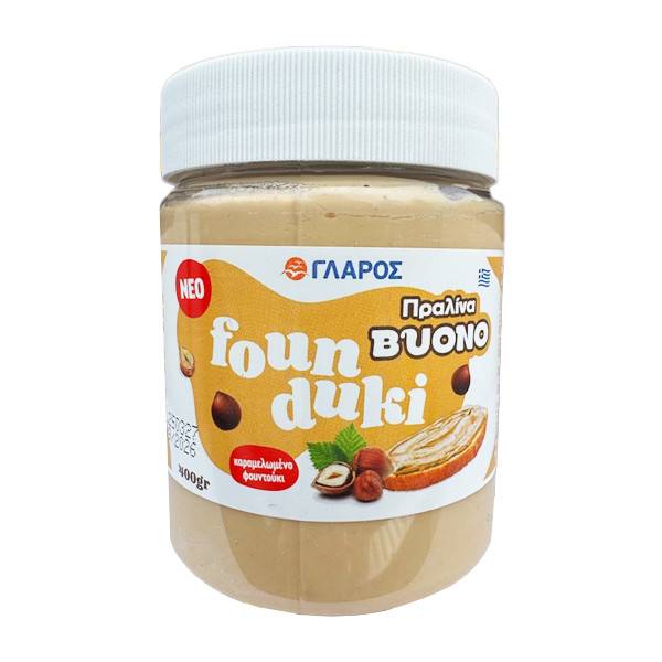 ΓΛΑΡΟΣ Founduki πραλίνα buono 400gr