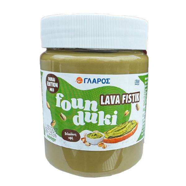 ΓΛΑΡΟΣ Founduki πραλίνα lava fistik 400gr