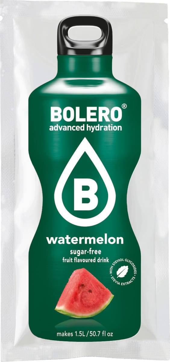 BOLERO τσάι στιγμιαίο καρπούζι χωρίς ζάχαρη 9gr