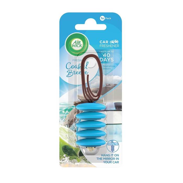 AIR WICK αρωματικό αυτοκινήτου coastal breeze 1τεμ