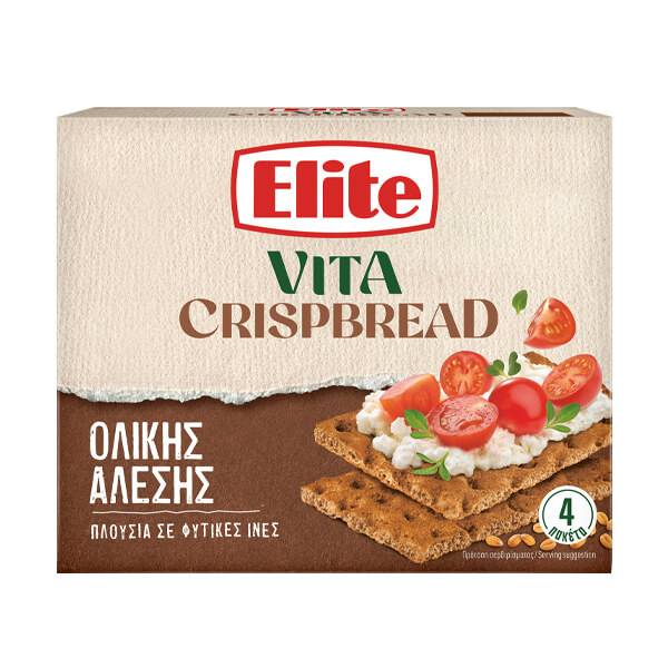 ELITE crispbread ολικής άλεσης 8x265gr
