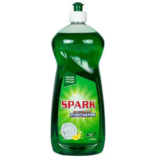 SPARK υγρό πιάτων λεμόνι 750ml