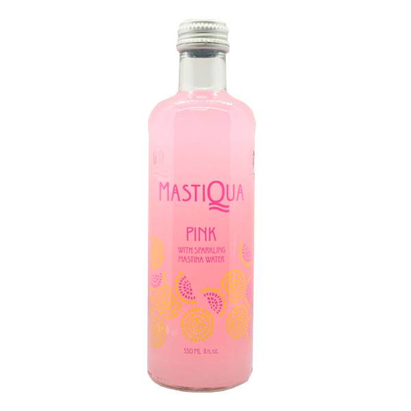 MASTIQUA ανθρακούχο νερό pink grapefruit 330ml