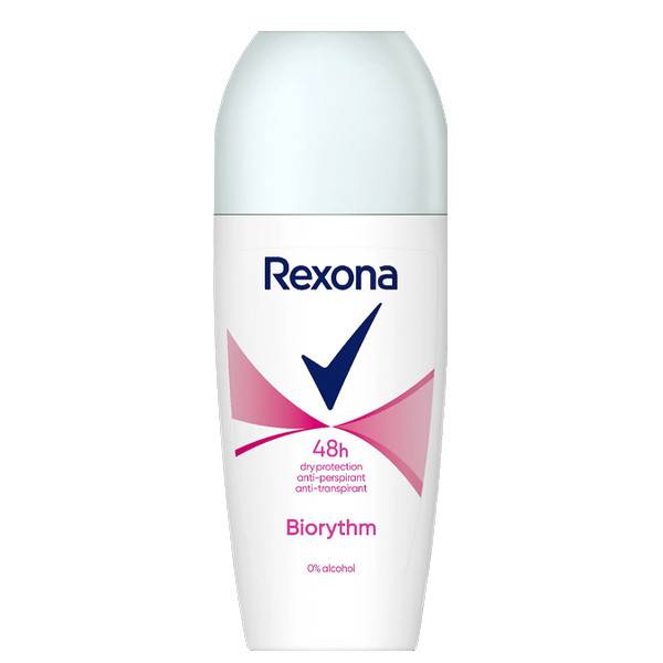 REXONA αποσμητικό σώματος roll-n biorythm 50ml