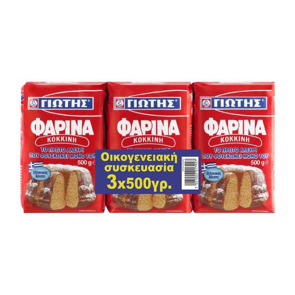 ΓΙΩΤΗΣ φαρίνα 3x500gr