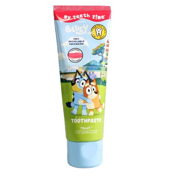 BLUEY οδοντόκρεμα παιδική φράουλα 75ml